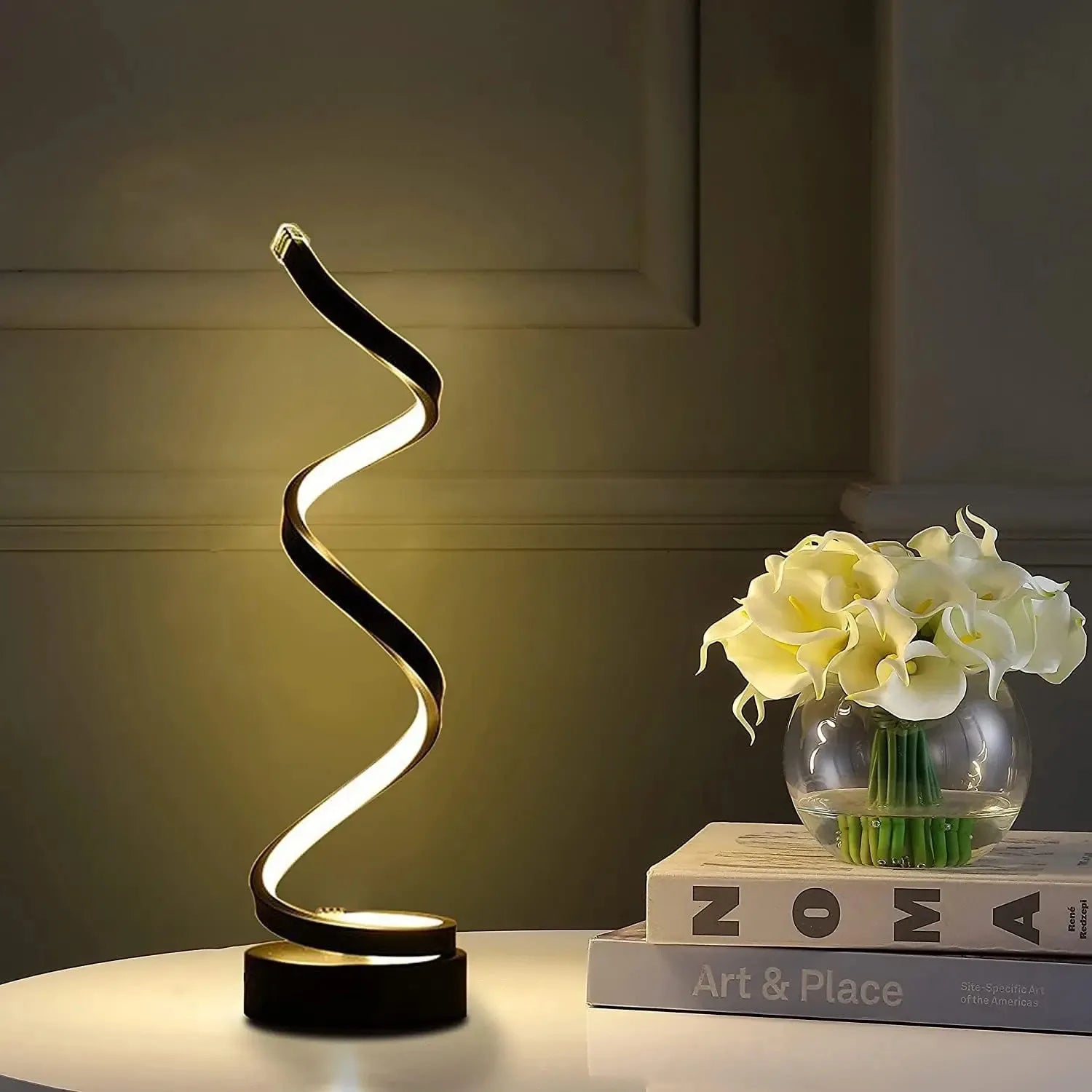Minimalist Twist LED Desk Lamp