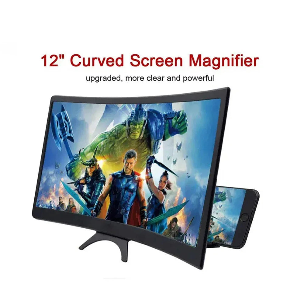 12inch HD Curved Screen Amplifier – Universal Fit