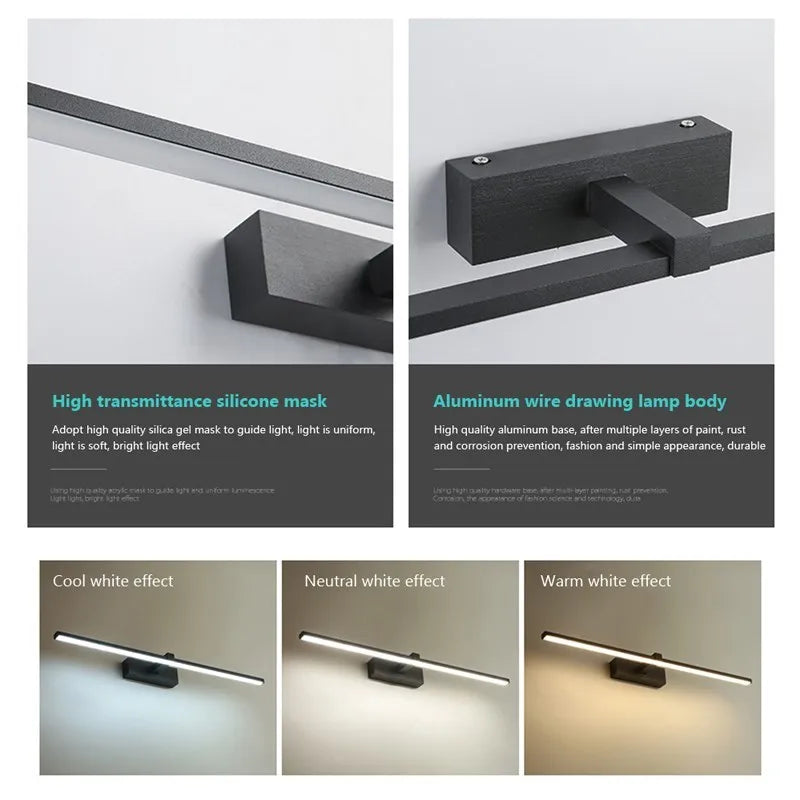 MirrorGlow™ – Smart LED Vanity Light