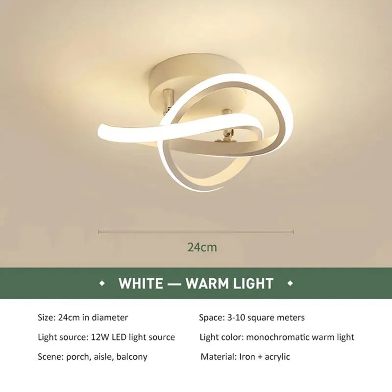 Modern Infinity LED Ceiling Light