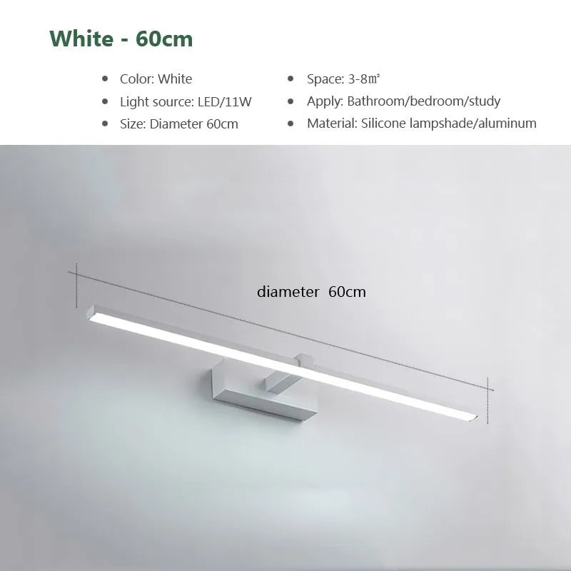 MirrorGlow™ – Smart LED Vanity Light