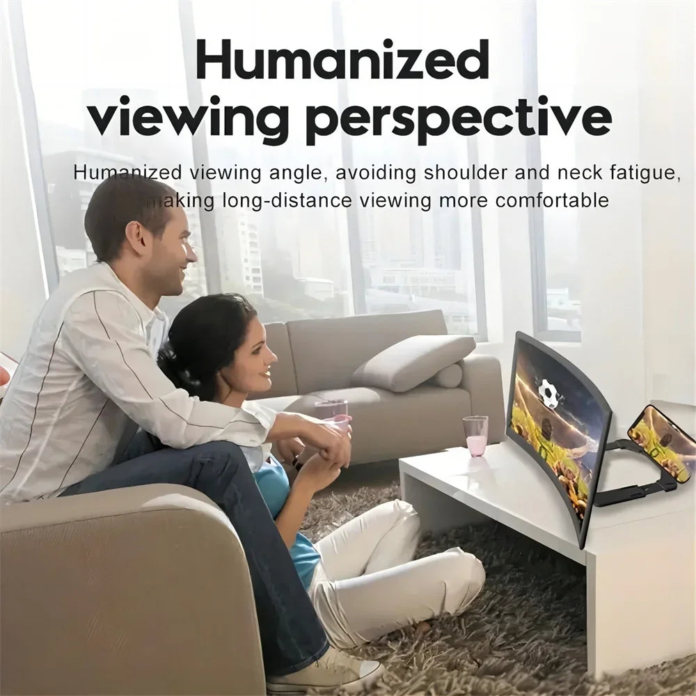 12inch HD Curved Screen Amplifier – Universal Fit