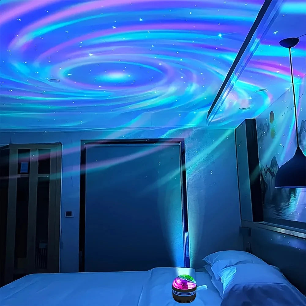 Ambient Galaxy Lamp – Aurora Atmosphere Projector