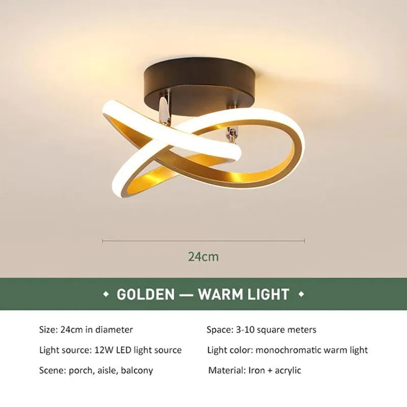 Modern Infinity LED Ceiling Light