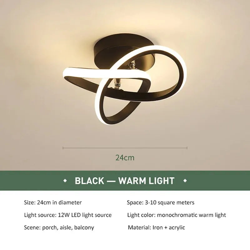 Modern Infinity LED Ceiling Light