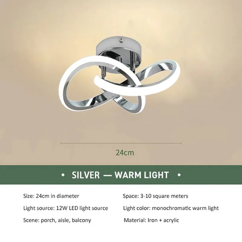 Modern Infinity LED Ceiling Light