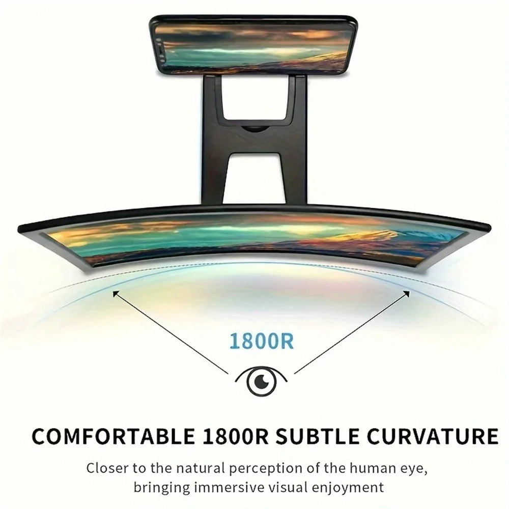 12inch HD Curved Screen Amplifier – Universal Fit