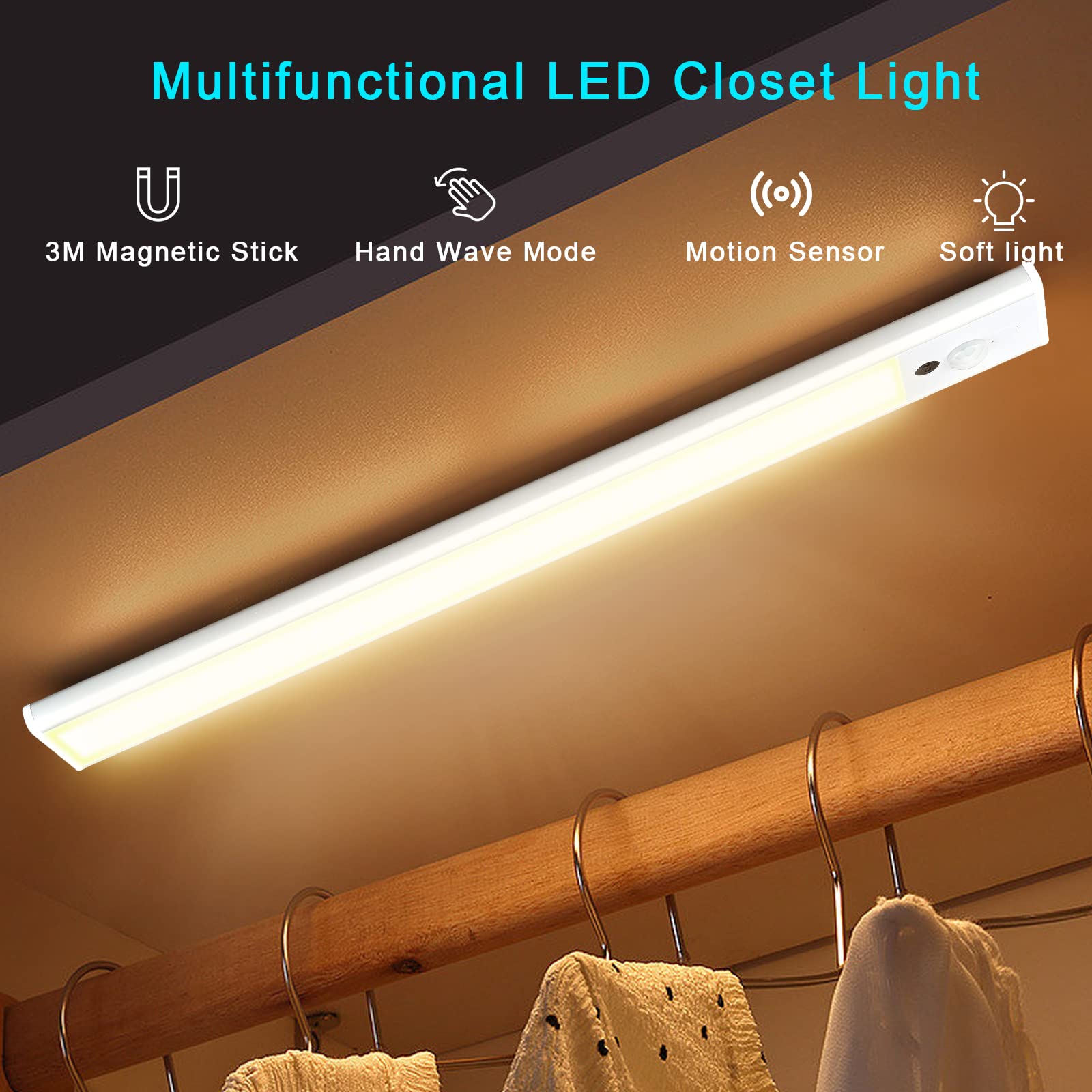 LED Motion Sensor Light Wireless
